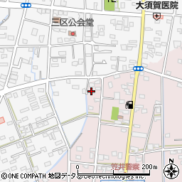 静岡県浜松市中央区恒武町400周辺の地図
