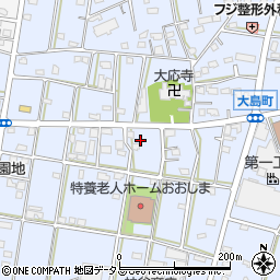 静岡県浜松市中央区大島町911周辺の地図