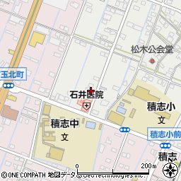 静岡県浜松市中央区積志町1655周辺の地図
