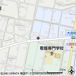 静岡県浜松市中央区大島町1615周辺の地図