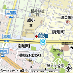 愛知県豊橋市前畑町68周辺の地図