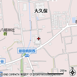 静岡県磐田市大久保555周辺の地図