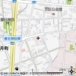 静岡県浜松市中央区笠井町1399周辺の地図