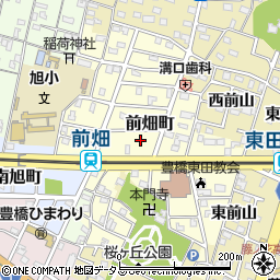 愛知県豊橋市前畑町82周辺の地図