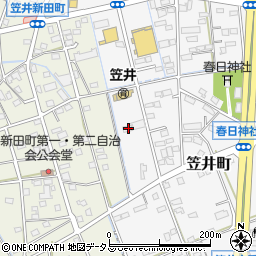 静岡県浜松市中央区笠井町1290周辺の地図