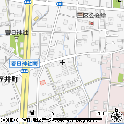 静岡県浜松市中央区笠井町1455周辺の地図