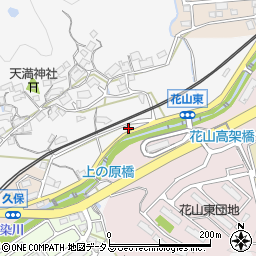 兵庫県神戸市北区山田町上谷上森田58-1周辺の地図