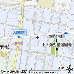静岡県浜松市中央区大島町1379周辺の地図