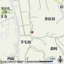 愛知県知多郡美浜町野間井杉谷周辺の地図