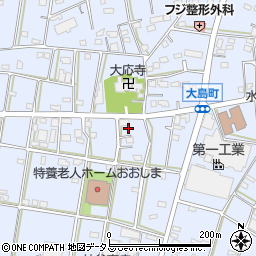 静岡県浜松市中央区大島町916周辺の地図