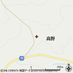 広島県山県郡北広島町高野118周辺の地図