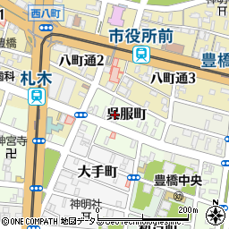 株式会社豊川堂周辺の地図