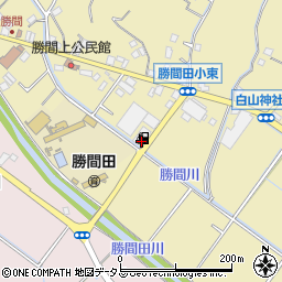 ＥＮＥＯＳ勝間田ＳＳ周辺の地図