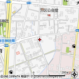 静岡県浜松市中央区笠井町1401周辺の地図