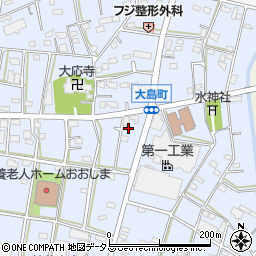 静岡県浜松市中央区大島町952周辺の地図