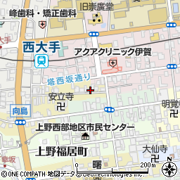 三重県伊賀市上野幸坂町3548周辺の地図