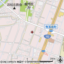 静岡県浜松市中央区有玉北町839周辺の地図