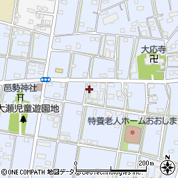 静岡県浜松市中央区大島町837周辺の地図