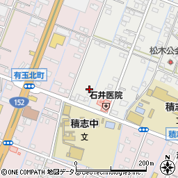 静岡県浜松市中央区積志町1723周辺の地図