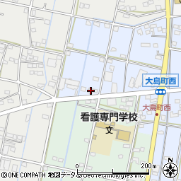 静岡県浜松市中央区大島町1612周辺の地図