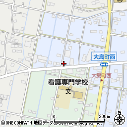 静岡県浜松市中央区大島町1545周辺の地図