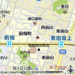 愛知県豊橋市前畑町91周辺の地図
