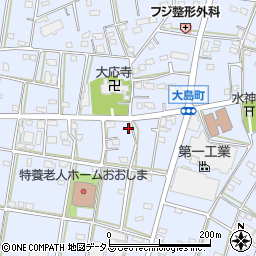 静岡県浜松市中央区大島町919周辺の地図