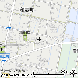 静岡県浜松市中央区積志町1013周辺の地図
