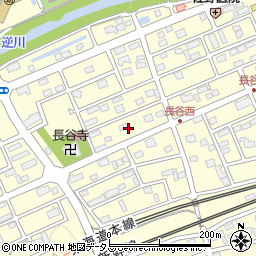 静岡県掛川市長谷2丁目6周辺の地図