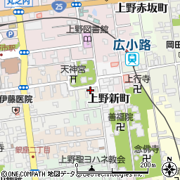 三重県伊賀市上野片原町2781周辺の地図
