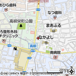 ひかるちゃんのお店周辺の地図