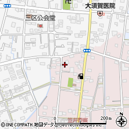 静岡県浜松市中央区恒武町425周辺の地図