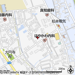 静岡県榛原郡吉田町住吉384-21周辺の地図