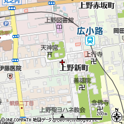 三重県伊賀市上野片原町2782周辺の地図