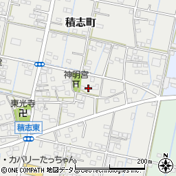 静岡県浜松市中央区積志町1019周辺の地図