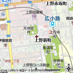 三重県伊賀市上野片原町2783周辺の地図