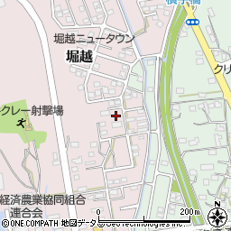 静岡県袋井市堀越1545周辺の地図
