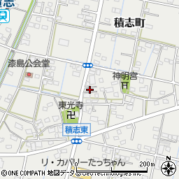静岡県浜松市中央区積志町1056周辺の地図