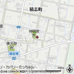 静岡県浜松市中央区積志町1022周辺の地図