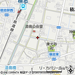 静岡県浜松市中央区積志町1103周辺の地図