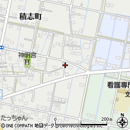 静岡県浜松市中央区積志町1000周辺の地図