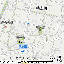 静岡県浜松市中央区積志町1066周辺の地図