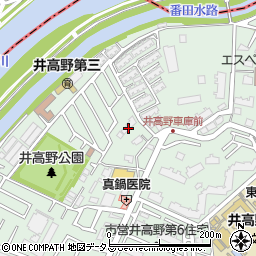 リハビリテーション颯　大阪北周辺の地図