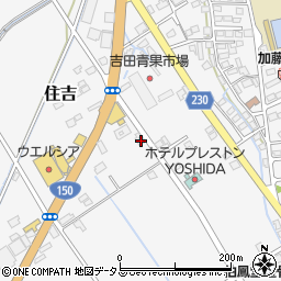 静岡県榛原郡吉田町住吉706-3周辺の地図