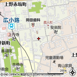 三重県伊賀市上野農人町454周辺の地図