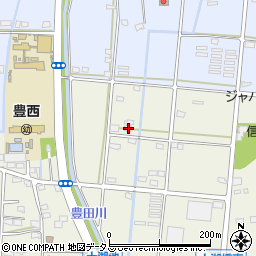 静岡県浜松市中央区豊西町971周辺の地図