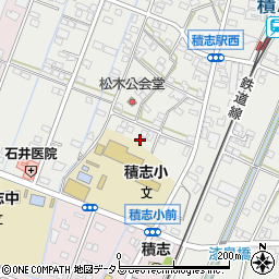 静岡県浜松市中央区積志町1500周辺の地図