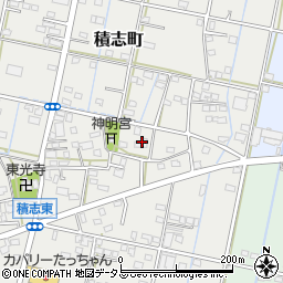静岡県浜松市中央区積志町1015周辺の地図