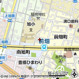愛知県豊橋市前畑町70周辺の地図