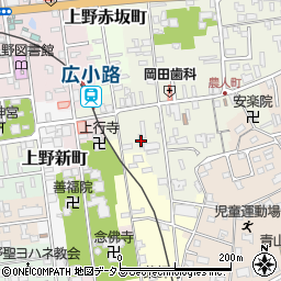 三重県伊賀市上野農人町433-1周辺の地図